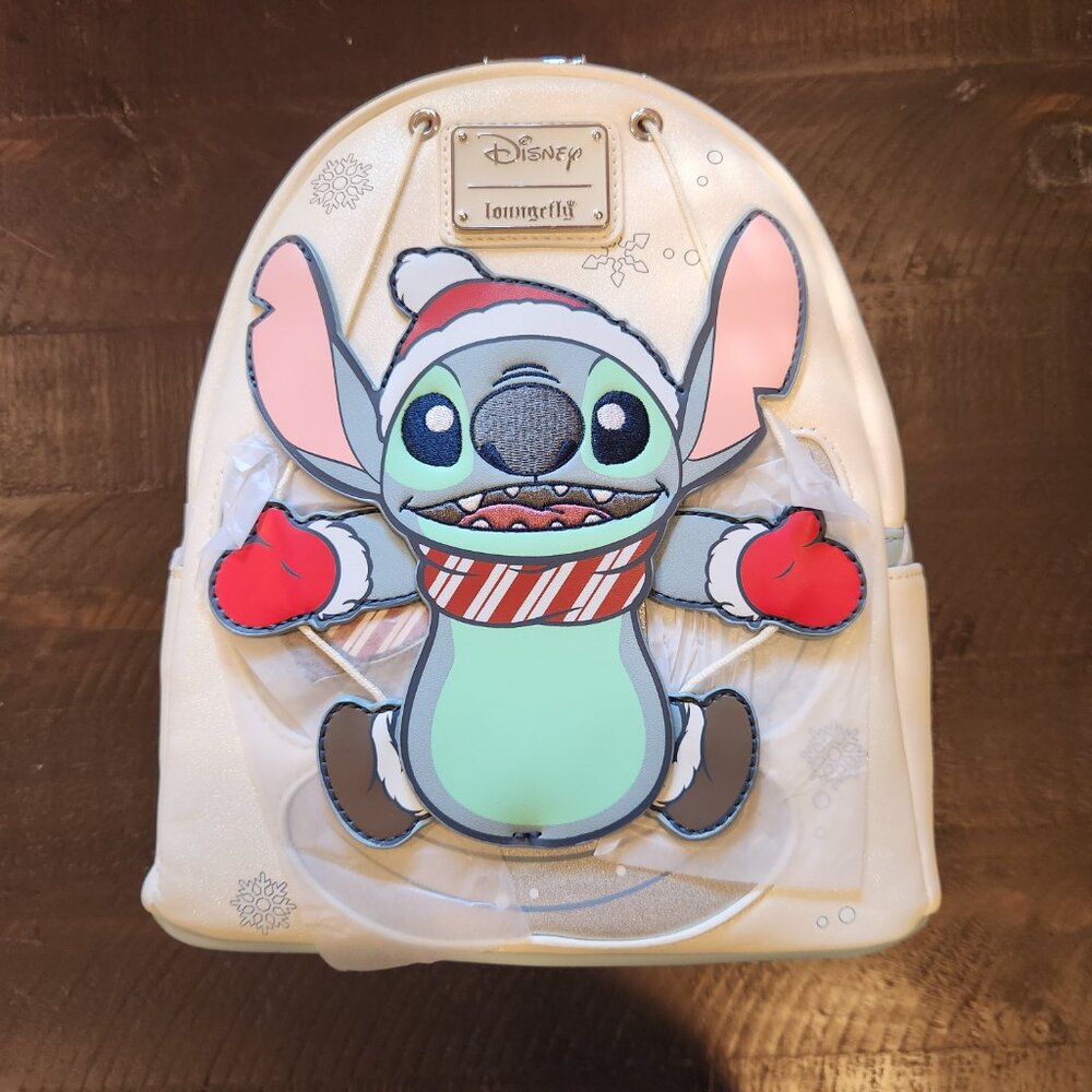 Stitch Snow Angel Hoilday Loungefly Backpack